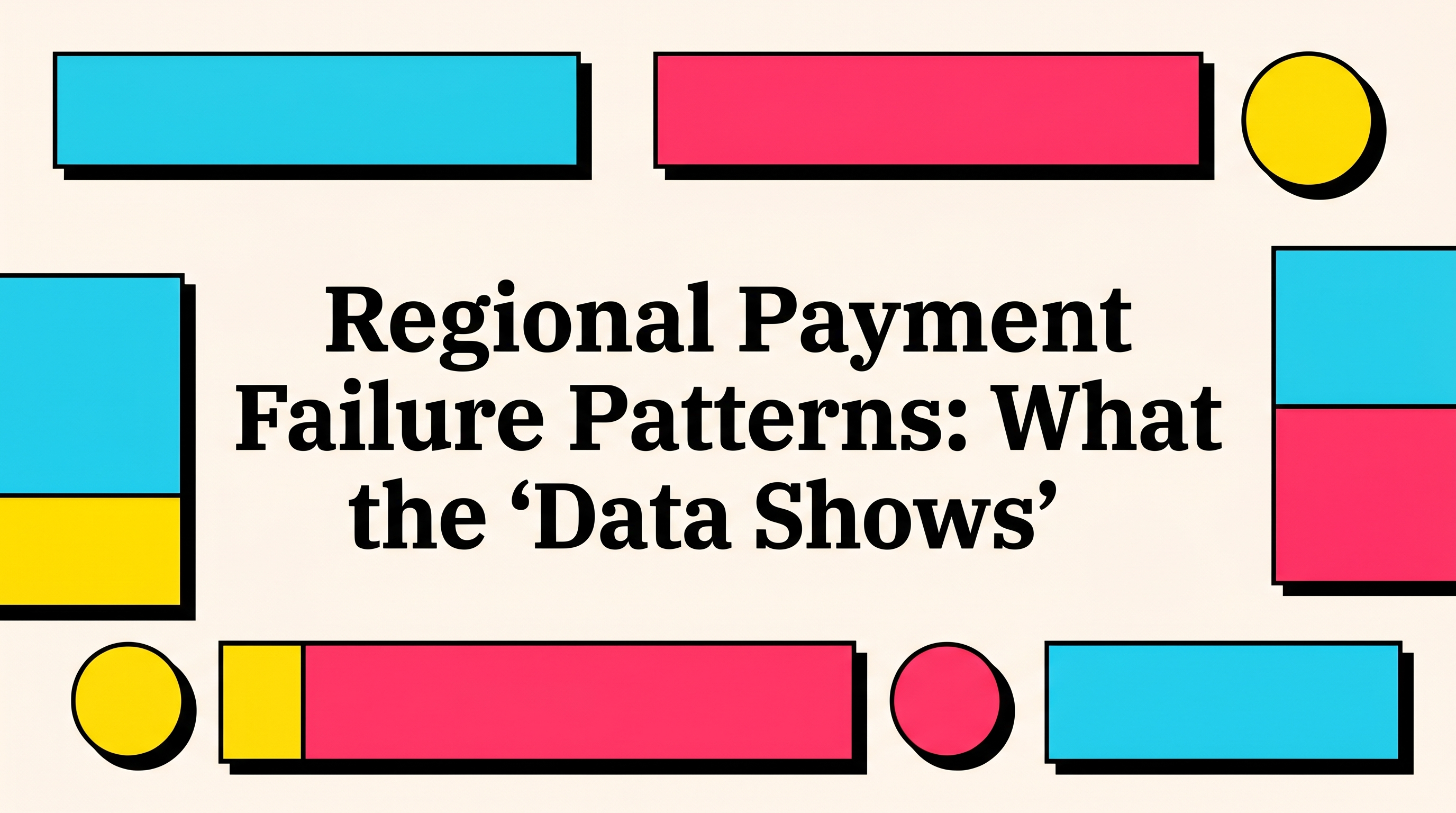 Regional payment failure patterns across global billing markets